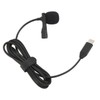 Wireless Lavalier Microphone ‑34dB Metal Lapel Mic for Insta360 ONE