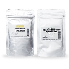 Pro Natural, Hyaluron SÃ¤ure Pulver, 20 g