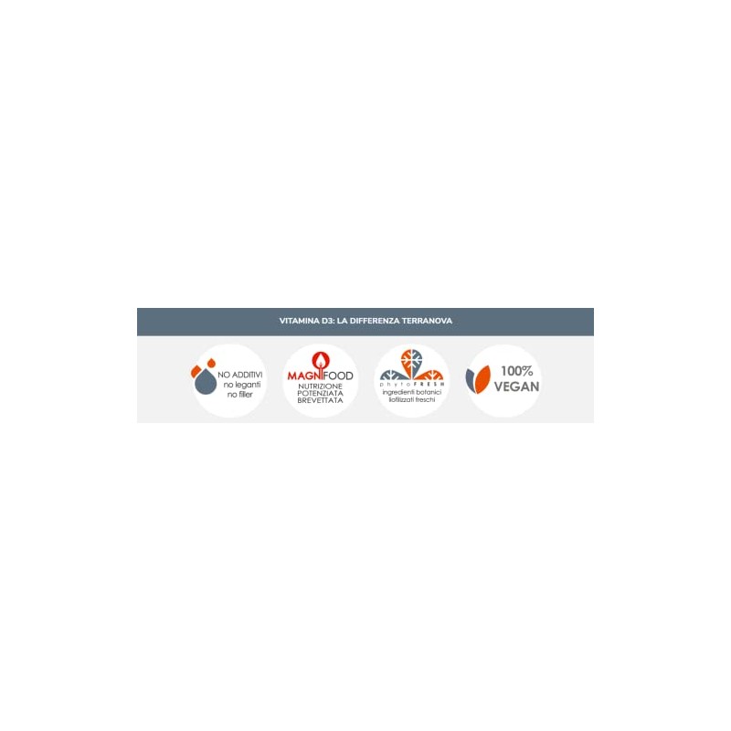 Terranova Vitamin D3 2000Iu Complex, 50 VCapsules
