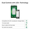 Lutron Maestro LED+ Dual Dimmer and Timer Switch for Lights