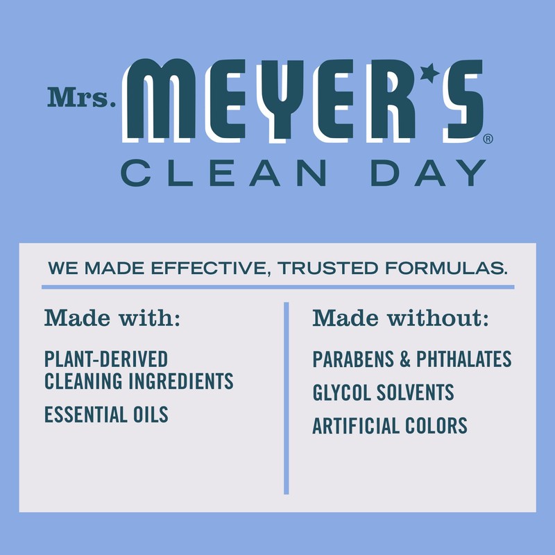 MRS. MEYER'S CLEAN DAY All-Purpose Cleaner Spray, Bluebell, 16 fl.