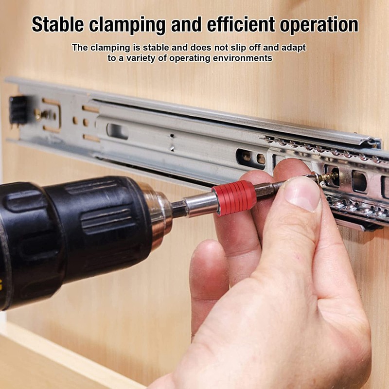 Drill Bit Extension Set,4Pcs Magnetic Drill Screwdriver Bit Holder Bar