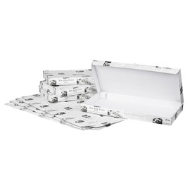 Restaurantware Eco Pie 24 x 8 x 2 Inch Flatbread Takeaway Boxes 50 Disposable Corrugated Pizza Boxes - Sturdy Newsprint And White Paper Pizza Boxes For Flatbreads Ideal for Restaurants