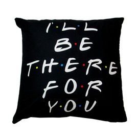 MZQSIY 18x18 inch Black Sofa Polyester Home Decor Friends TV Show Cushion Cover Pillow Covers Pillow Cases (14)