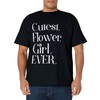 Cutest Flower Girl Ever Tshirt T-Shirt