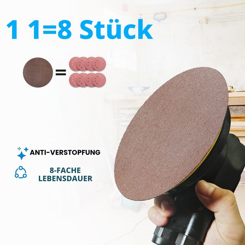 GZKTY Sanding Disc 125 mm 180 Grit Pack of 50