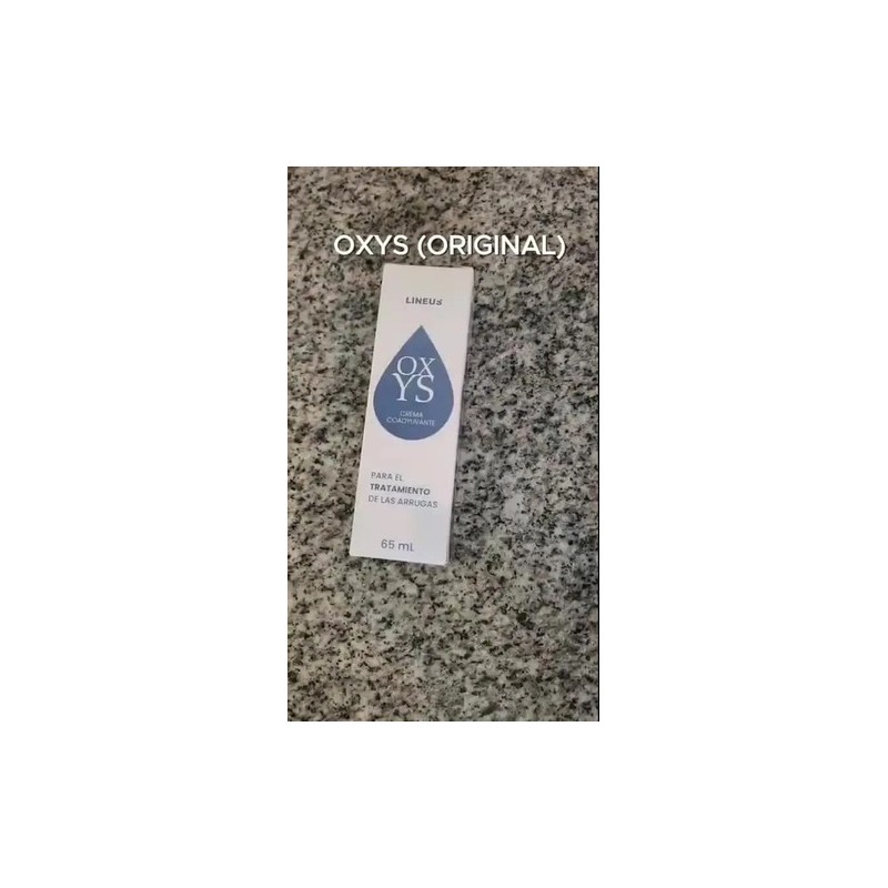 Oxys Crema Facial Antiarrugas 65 ml, Hidratante, Rejuvenecedora. Día/noche. Sin