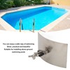 0.2in Thickness Pool Bonding Kit Stainless Steel Skimmer Bonding Plate