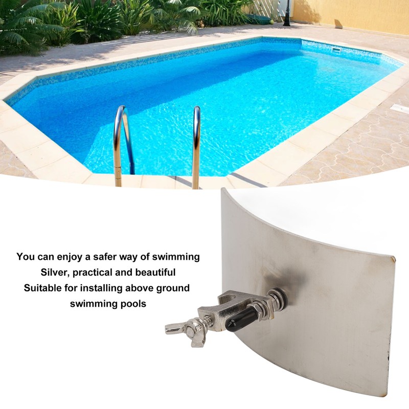 0.2in Thickness Pool Bonding Kit Stainless Steel Skimmer Bonding Plate