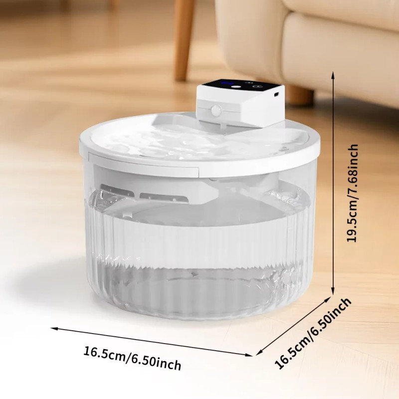 3-7 Days 2L Large Capacity Wireless Smart Sensor Pet Water