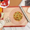 Folksy Super Kitchen Pastry Mat Large for NonStick Silicone Baking