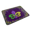 xigua Mardi Gras Bath Curtain Rugs Sets 2 Pcs,Mardi Gras