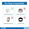 (Pack of 25) Topaipe 1/2 Inch PPSU PEX-A Expansion Coupling,