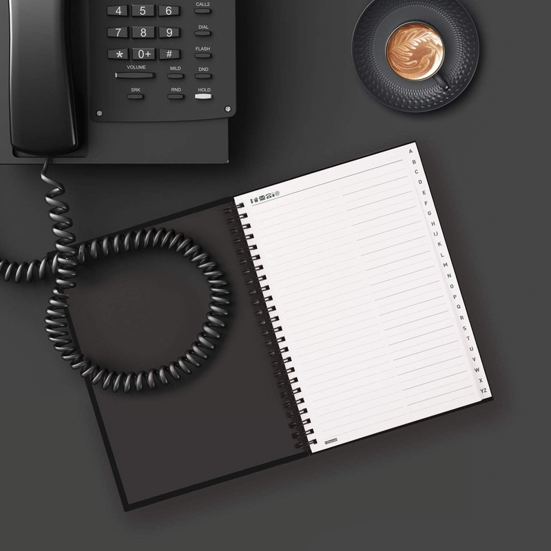 Finocam Black Phonebook