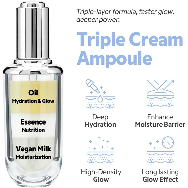 TIRTIR Ceramic Milk Ampoule (1.35 Fl Oz)