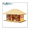 Young Workshop/HO 2-Room Thatched House/YM-611/Wooden Model/House Model/Miniature/Assembly / 영공방/HO 초가2칸/YM-611/목제모형/집모형/미니어쳐/조립