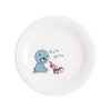 Bonobono 809107 Simple Plate, Plate, Diameter 6.5 inches (16.5 cm),