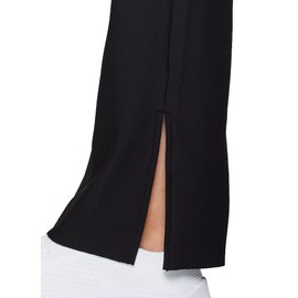 RBX Flare Legging for Women, Full Length Ottoman Rib High Waisted Yoga Pants with Split Hem Flared Gym Pants Black M