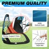 BOHEN Pop Up Soccer Goals for Kids-Foldable Portable Soccer Net