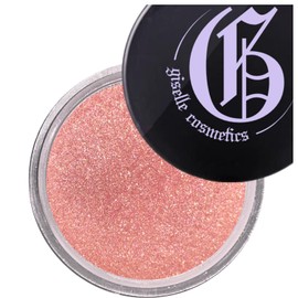 Sombra de Ojos Mineral Suelta Naranja Rosa Pastel - Orgánico, Sin Talco, Paleta de Sombra de Ojos de Alto Pigmento Maquillaje Con Sombra de Ojos...   