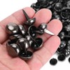 200Pcs Feet Pin Mushroom Shaped Tapered Stud 15mm Hardware Fitting