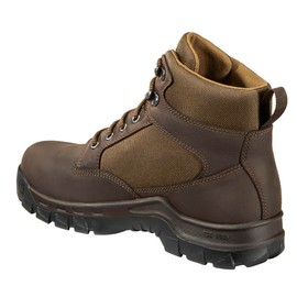 Carhartt Men's Rugged Flex 6" Waterproof Soft Toe Work Boot, Chocolate Brown Oil Tanned - 12W
