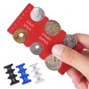 ARREBOL Coin Holder, Coin Pocket, Portable Coin Holder, Coin Storage,