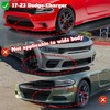 HYPERSPEED Front Bumper Spoiler Lip + Side Skirt Extension Rocker