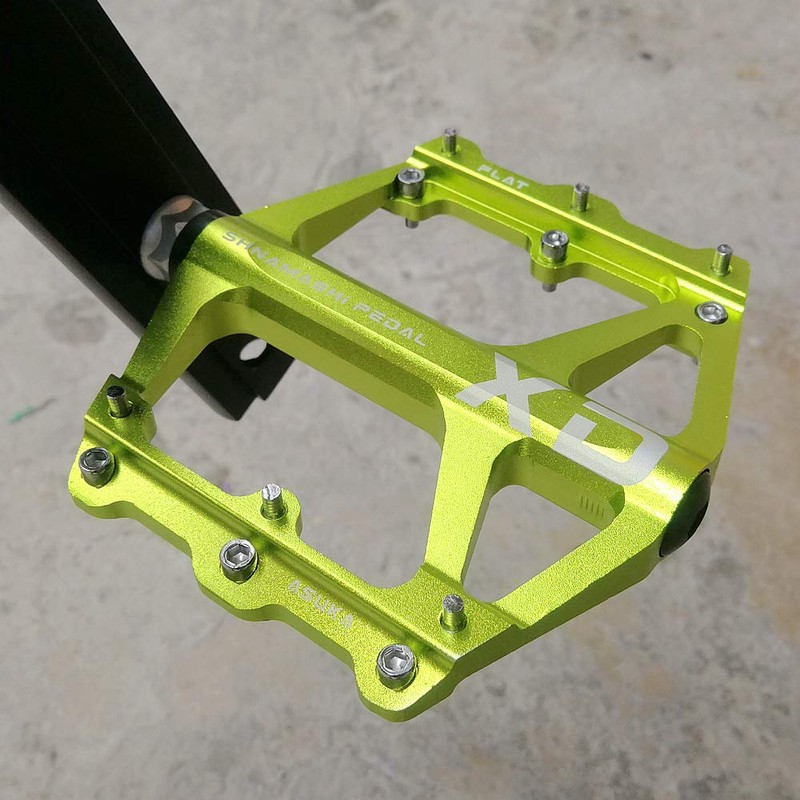FrontStep General Aluminium Non-Slip Pedals Lightweight Bicycle Pedals with Cr-Mo