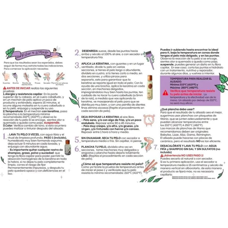 Keratina Capilar Origen Botánico 120 ml - Tratamiento Alisador