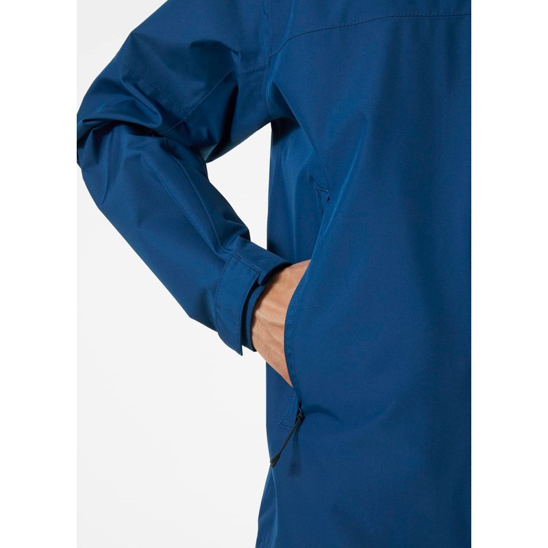 Helly-Hansen Men's Active Ocean Bound Jacket, 606 Deep Fjord, Small