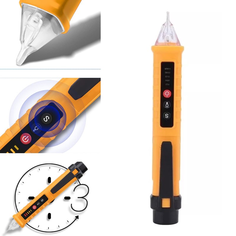 Nimomo Voltage Tester Pen, AC Voltage Detector Pen Current Tester