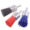 Swpeet 3Pcs 1Inch 25mm Nylon Filament Abrasive Wire Brush End