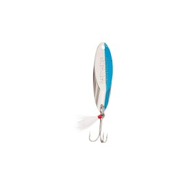 Acme Kastmaster Lure with Buck Tail Teaser, Chrome/Blue, 3/8-Ounce