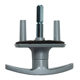 Locking T Handle 57mm Shaft (Garage Door Spare Parts) to Suit Henderson Doors