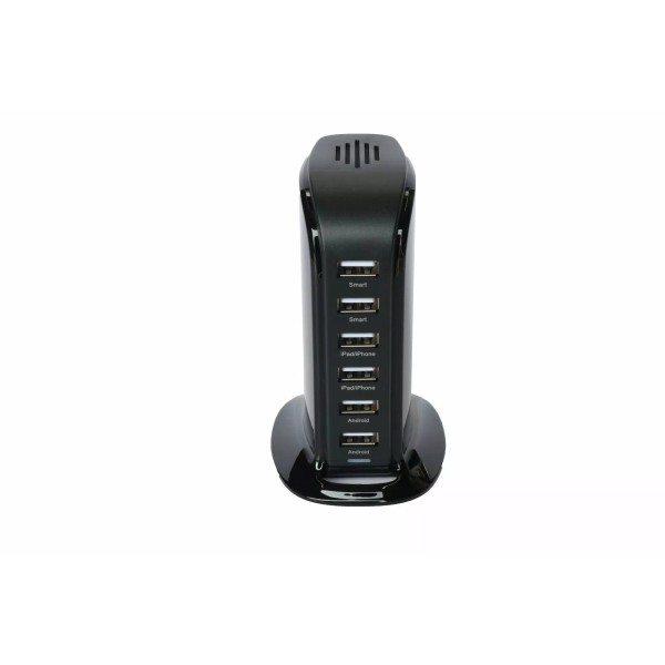 Unbranded USB Charging Hub, 6-Port USB Charger with 2 Smart