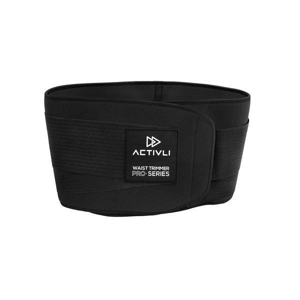 ACTIVLI Waist Trimmer Lumbar Support Belt for Men & Women