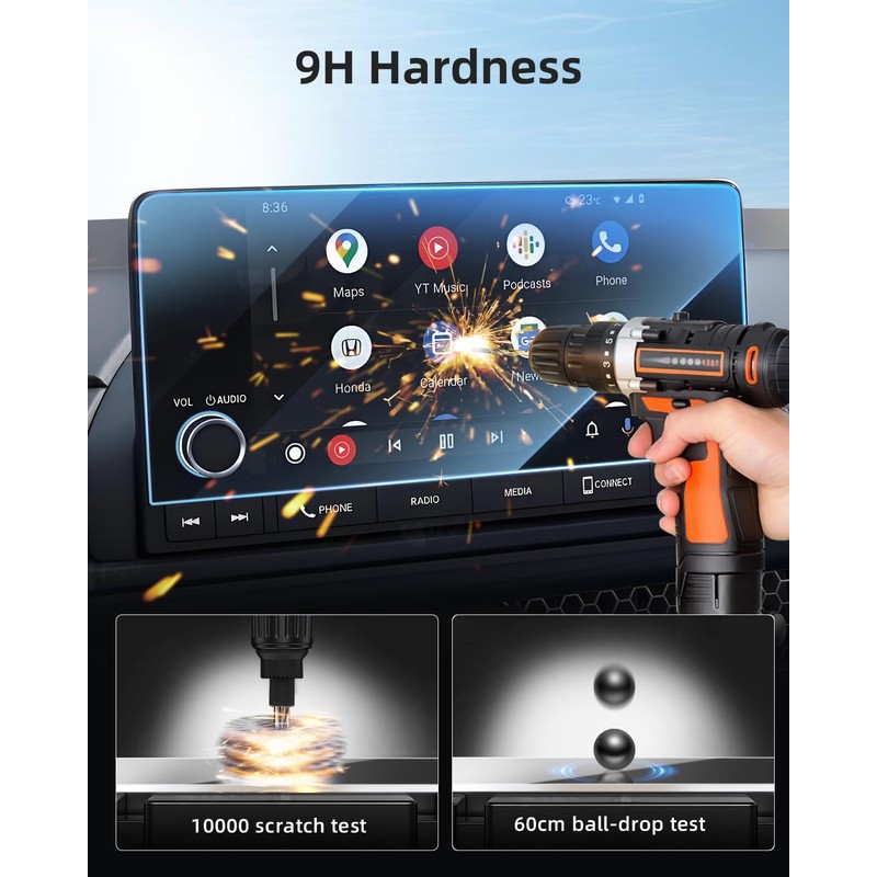 LANGBEAN Screen Protector for 2025 2024 2023 Honda CR-V (LX/EX/Sprot