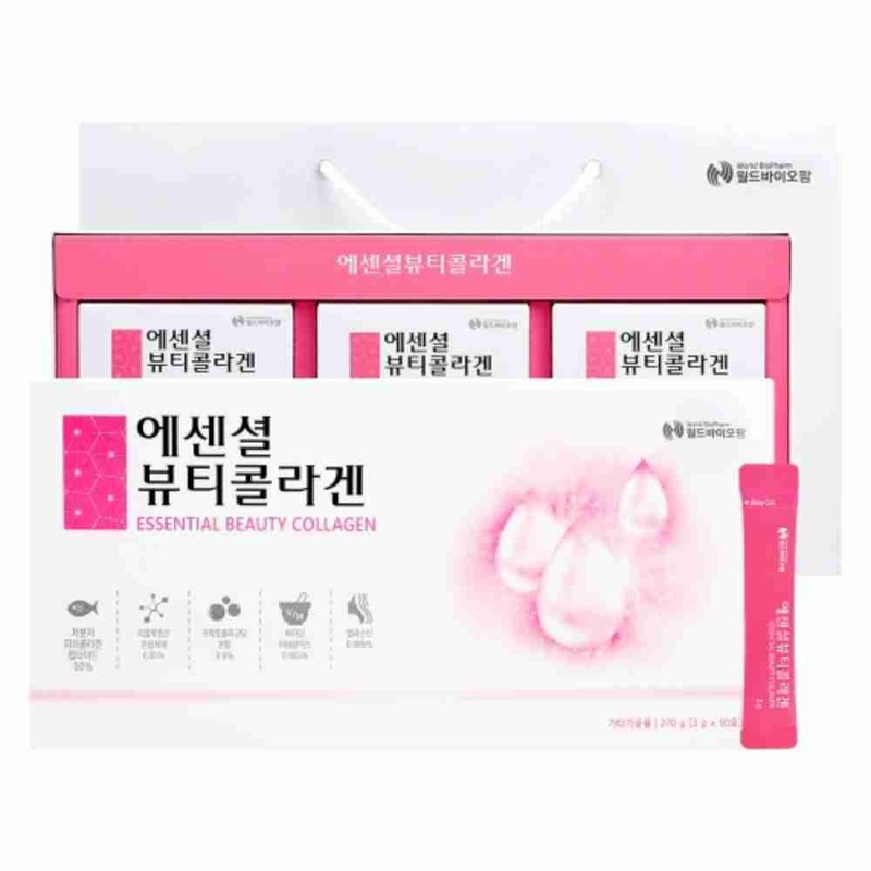 Collagen Effectiveness Low Molecular Collagen Peptide Food Effectiveness 90 sachets