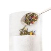 Finum Disposable Paper Tea Filter Bags for Loose Tea, White,