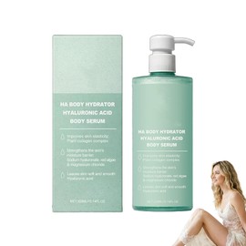 Hyaluronic Acid Body Serum, Hydrating Care for Dry Skin, Lightweight Non-Greasy, 300ml (1PCS)
