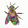 CafePress Painted Bee Standard Size Playing Cards