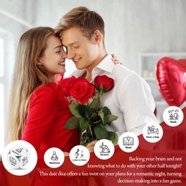 Valentines Day Gifts for Her Him Boyfriend Girlfriend Date Night Dice Couples Gift Ideas Gifts for Wife Husband Gifts Anniversary Christmas Birthday Gifts for Husband Wife Dice Games Unique Gifts