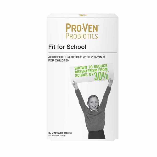 ProVen Pro-Ven Probiotics Fit for School 30 Chewable Tablets