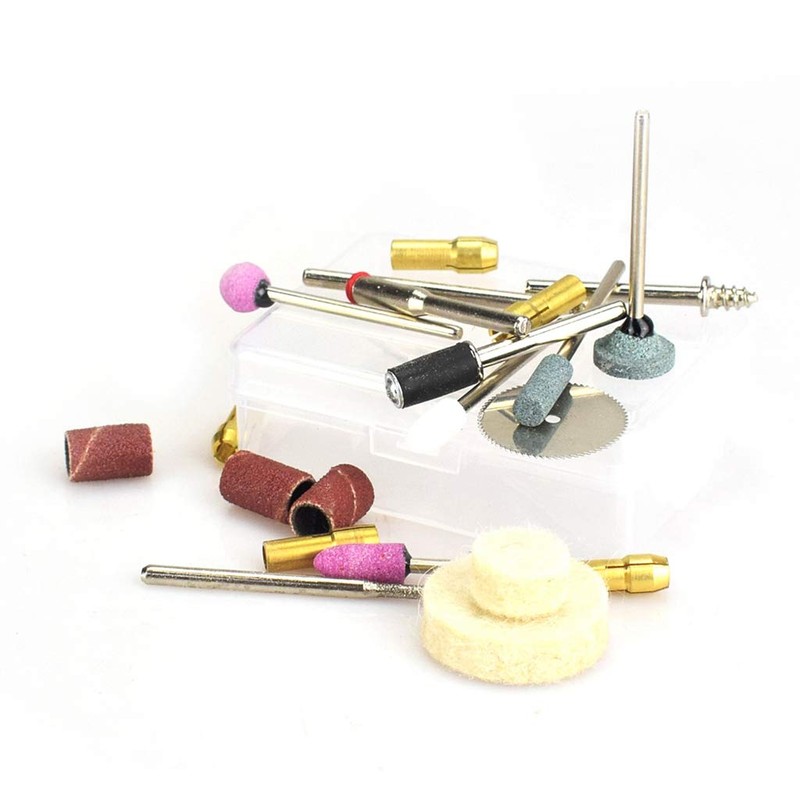 Fahgaer 10W Hobby Craft Mini Drill Grinder Rotary Tool Set
