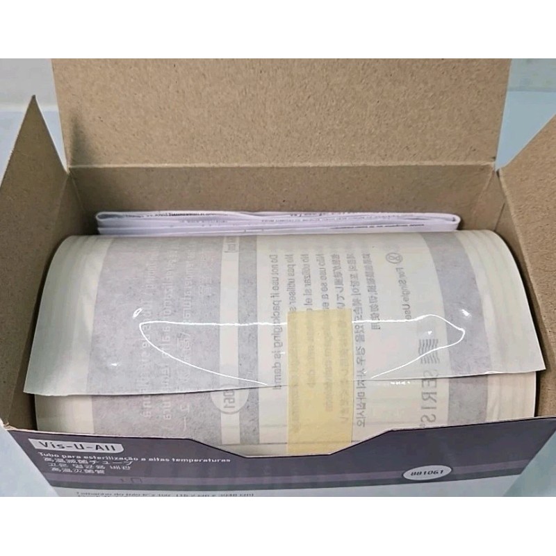 Steris 881061 Vis-U-All High Temp Sterilization Tubing Roll Size 6"