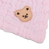 5PCS Cotton Kids Face Towels Good Absorbent Skin Friendly Reusable