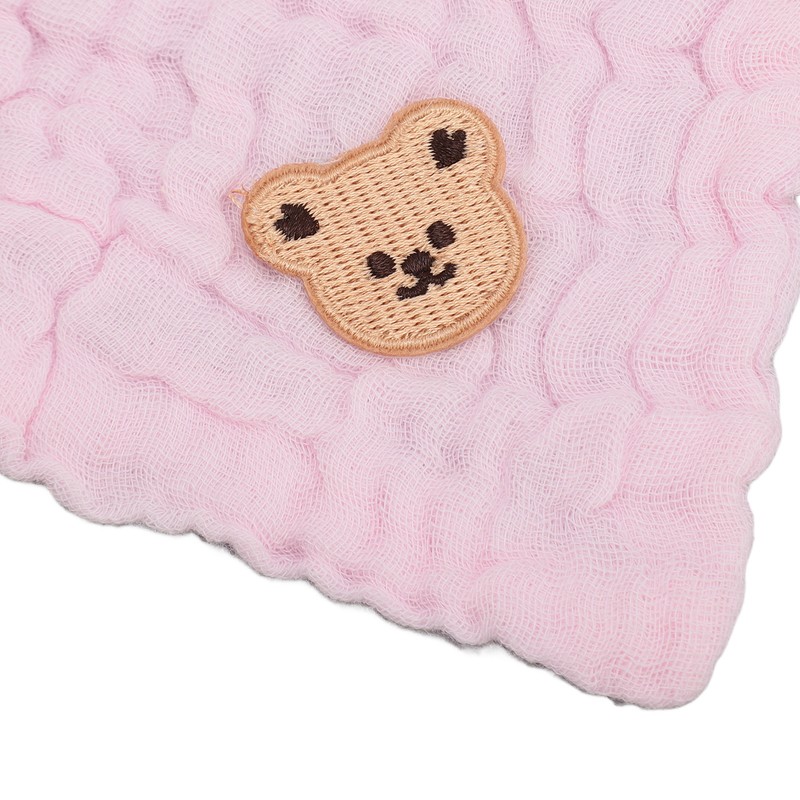 5PCS Cotton Kids Face Towels Good Absorbent Skin Friendly Reusable