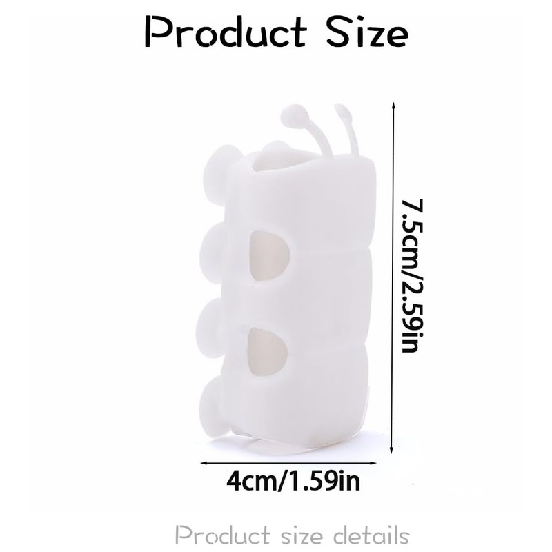 Universal Silicone Shower Head Holder, Upgrade 2025 Suction Cup Holder