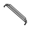 MACHSWON Universal 12 Inch Black Metal Car Bar Grille Subwoofer